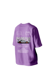 Porsche The 911 GT3 RS Printed Oversized Tee