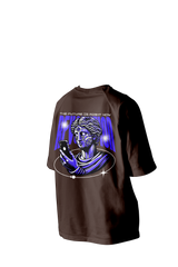 The Future is Right Now Printed Oversized Tee