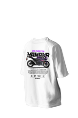 R3 PHANTOM YAMAHA Printed Oversized Tee