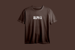 ALPHA Printed Oversized Tee