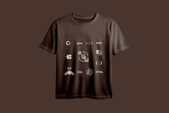 Computer Science Engineer Oversized Printed T-Shirt