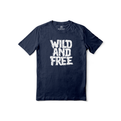 Wild And Free Regular Printed Tee
