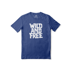 Wild And Free Regular Printed Tee