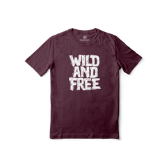 Wild And Free Regular Printed Tee