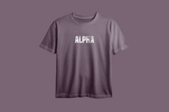 ALPHA Printed Oversized Tee