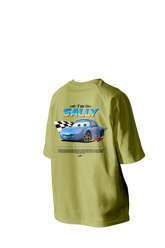 I'm Sally Printed Oversized Tee