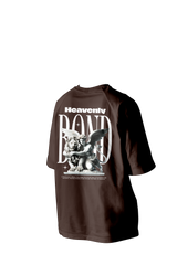 Heavenly Bond Printed Oversized Tee