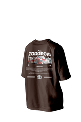TODOROKI Printed Oversized Tee