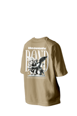 Heavenly Bond Printed Oversized Tee