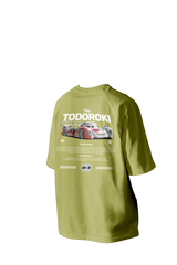 TODOROKI Printed Oversized Tee