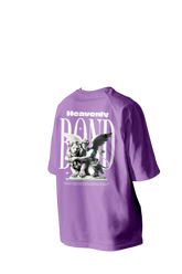 Heavenly Bond Printed Oversized Tee