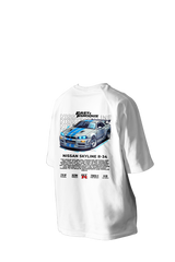 SKYLINE GTR34 Printed Oversized Tee
