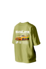 Nissan Skyline Printed Oversized Tee