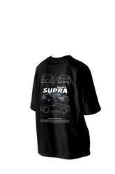 Toyota Supra A90 Printed Oversized Tee