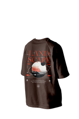 Land Scape Printed Oversized Tee