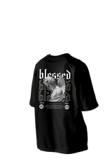 Blessed Printed Oversized Tee