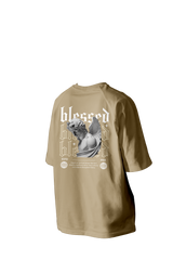 Blessed Printed Oversized Tee