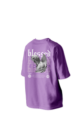 Blessed Printed Oversized Tee