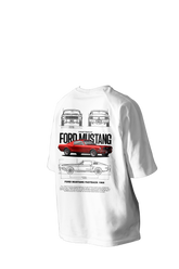 Ford Mustang Printed Oversized Tee