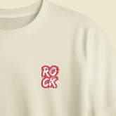 Rock Chest Printed Oversized Tee