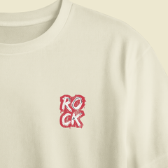 Rock Chest Printed Oversized Tee