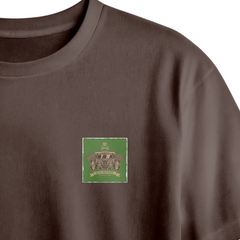 Old School Hot Road Classic Chest Printed Oversized Tee