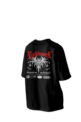 Nightmare Printed Oversized Tee