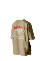 Nightmare Printed Oversized Tee