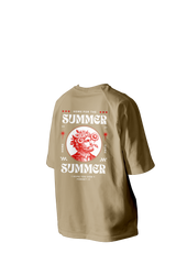 Summer Printed Oversized Tee