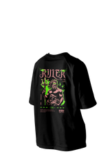 Ruler of the sea Printed Oversized Tee