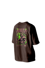 Ruler of the sea Printed Oversized Tee