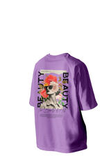 The Beauty of Art Printed Oversized Tee