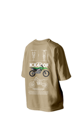 Kawasaki Kx45of Printed Oversized Tee