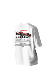 CHARLES LECLERC Printed Oversized Tee