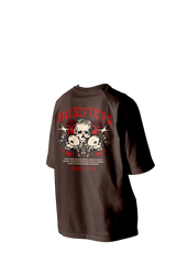 Monsters Skull Apprl Printed Oversized Tee