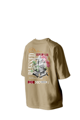 BLESSED MMXXIV Printed Oversized Tee