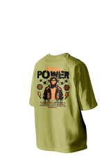Mask Power Printed Oversized Tee