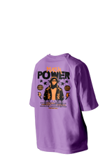 Mask Power Printed Oversized Tee
