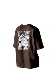 West Coast Printed Oversized Tee