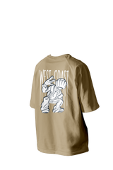 West Coast Printed Oversized Tee