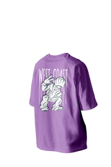 West Coast Printed Oversized Tee