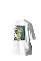 Stay Strong Unbroken Printed Oversized Tee