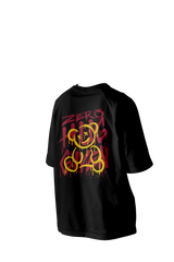 ZERO HUG GIVEN Printed Oversized Tee