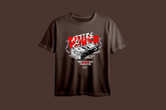 Attire Power Printed Oversized Tee