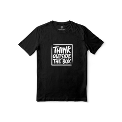 Think Outside The Box Regular Printed Tee