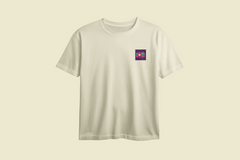 Rock Roll Chest Printed Oversized Tee