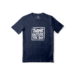 Think Outside The Box Regular Printed Tee