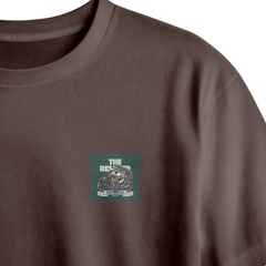 The Rescuer Chest Printed Oversized Tee