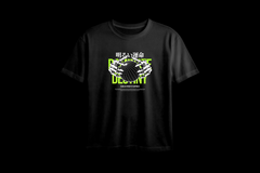 Fearless Pursuit of Happiness Printed Oversized Tee