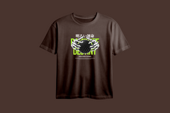 Fearless Pursuit of Happiness Printed Oversized Tee